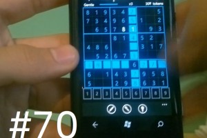 Lumiappaday #70: Sudoku on the Nokia Lumia 800 #XboxLive